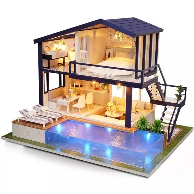 Barbie house best sale with swimming pool