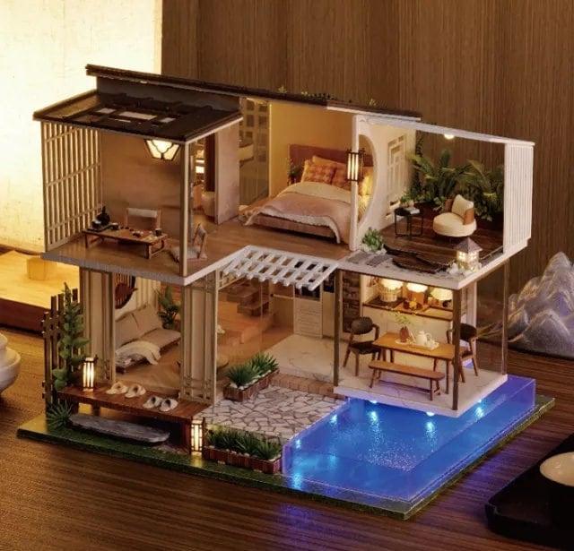 Japanese miniature 2024 house kit