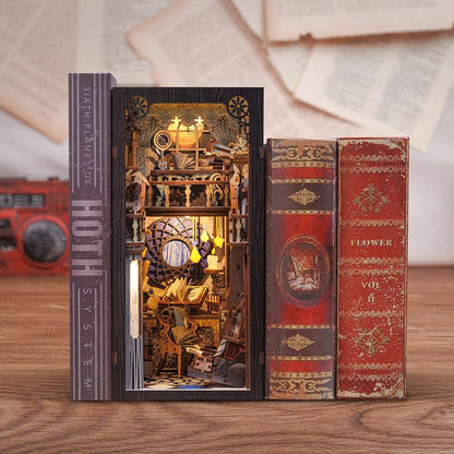 Nebula Rest Room Book Nook DIY Book Nook Kits The Alchemist Book Nook Apothecary Book Nook