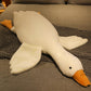 Giant White Goose Plush White Duck Stuffed Plush Pillows Goose Soft Toys Cuddle Plushie Goose Soft Toys Goose Pillows