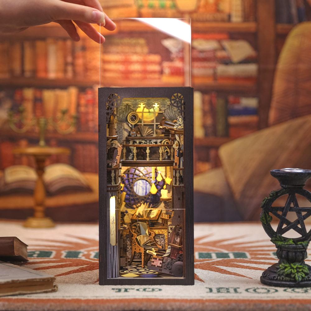 Nebula Rest Room Book Nook DIY Book Nook Kits The Alchemist Book Nook Apothecary Book Nook - Rajbharti Crafts
