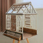 DIY Greenhouse Miniature Dollhouse Kit 1:6 Scale Dollhouse 1:12 Scale Dollhouse Large Dollhouse