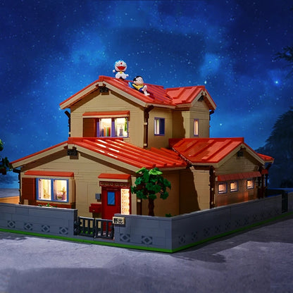 Doraemon Nobita Nobi's Home blocs de construction ensemble de jouets modèle d'épissure à domicile