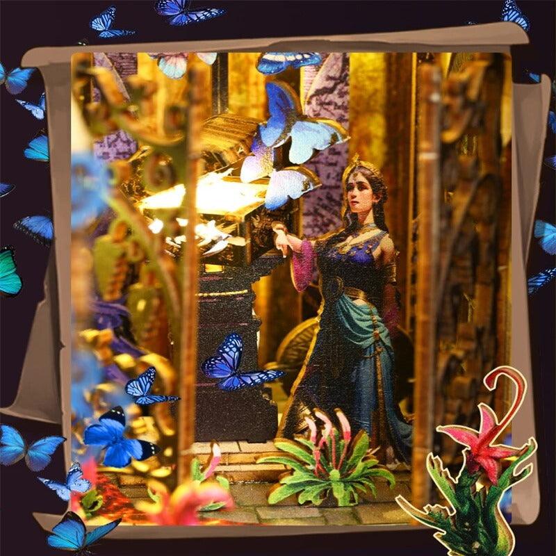 Pandora's Magic Box Fairytale DIY Book Nook Kit Book Shelf Inserts DIY Book Rooms Miniatures - Rajbharti Crafts