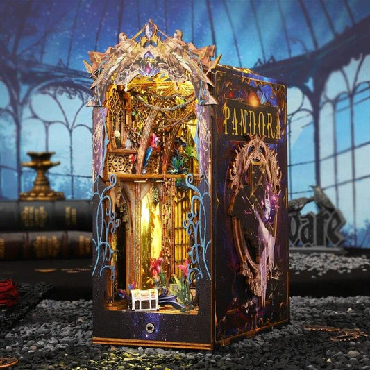 Pandora's Magic Box Fairytale DIY Book Nook Kit Book Shelf Inserts DIY Book Rooms Miniatures