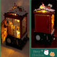 Christmas Music Box Dollhouse DIY Dollhouse Kit Christmas Claw Machine Toys Crane