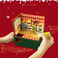 Christmas Music Box Dollhouse DIY Dollhouse Kit Christmas Claw Machine Toys Crane - Rajbharti Crafts