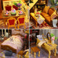 DIY Dollhouse Kit Romantic European Style Miniature Dollhouse Kit Large Villas Miniatures