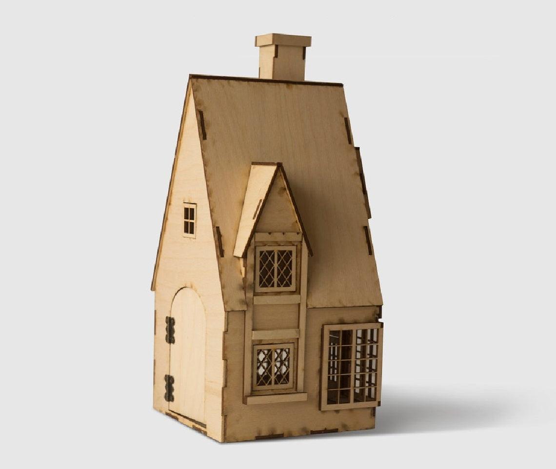 DIY Dollhouse Kit Wooden Miniature Diagon Alley Shops Zonko Toys Shop Miniature Magical World Miniatures - Rajbharti Crafts