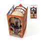 DIY Book Nook Railway Station & Cathedral Double Side Scenes Book Shelf Inserts DIY Book Décor Book Rooms Miniatures
