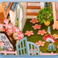 DIY Dollhouse Kit Sakura Temple Tree House Japanese Dollhouse With Moonlight & Lotus Pond Japanese Miniature Dollhouse Holiday Crafts
