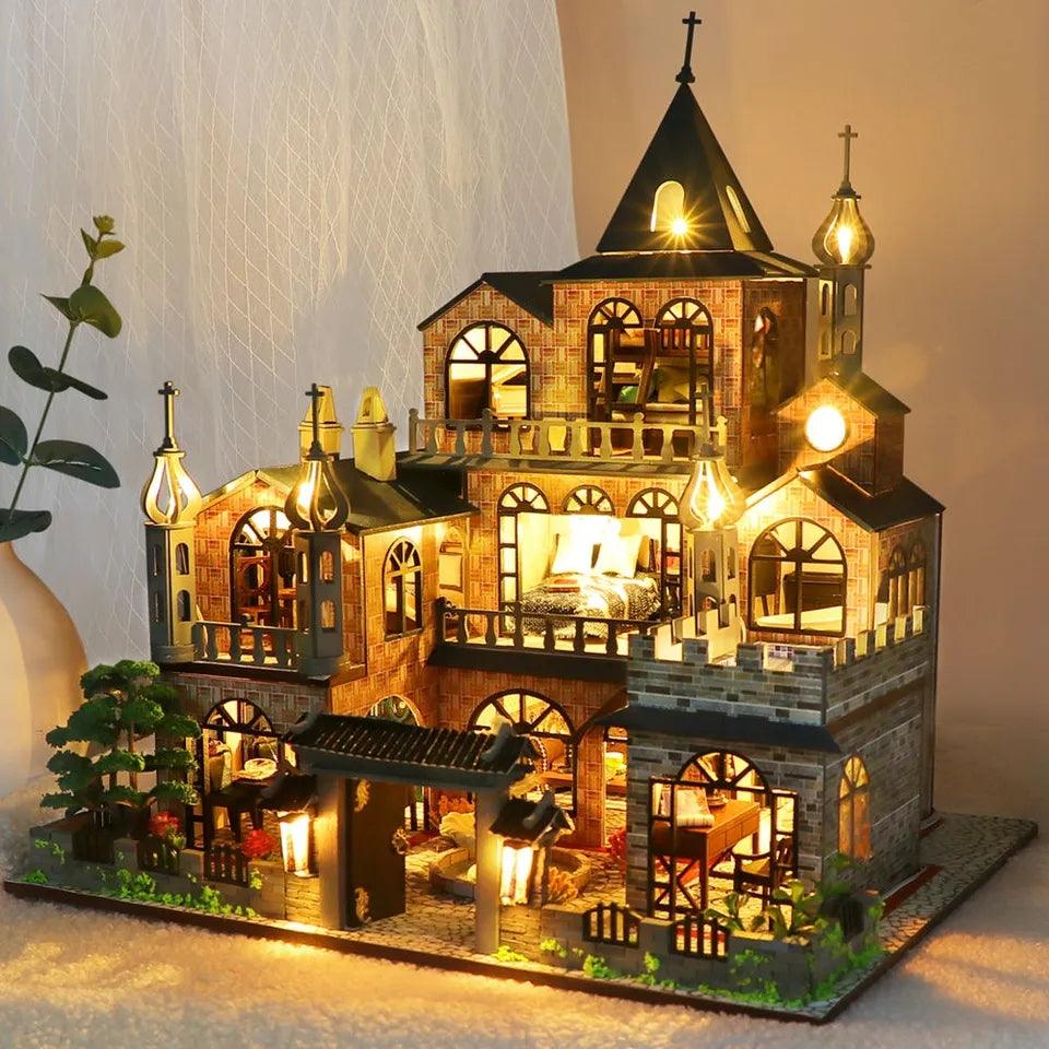 Diy castle store dollhouse