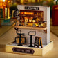 Corner of Happiness Series DIY Dollhouse Kit Miniature Sakura Noodles Shop Coffee Time
