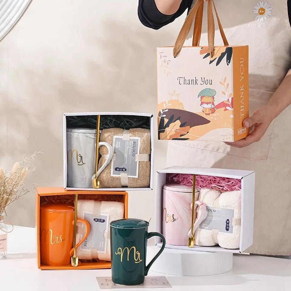 Mug & Towel Gift Sets Wedding Favours Return Gifts Corporate Gifting Business Gift Sets