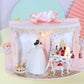 DIY Dollhouse Kit - 2 In 1 Wedding Scenery Miniature Marriage Dollhouse - Wedding Dollhouse Gifts - Wedding Gifts Bride Groom Gifts Birthday - Rajbharti Crafts
