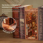 Secret Rhythm DIY Book Nook Kits Bookshelf Insert DIY Book Corners With LED