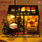 Japanese Style DIY Dollhouse Kit Miniature House with Furniture Japanese Villa Style Miniature Dollhouse Kit With Cover
