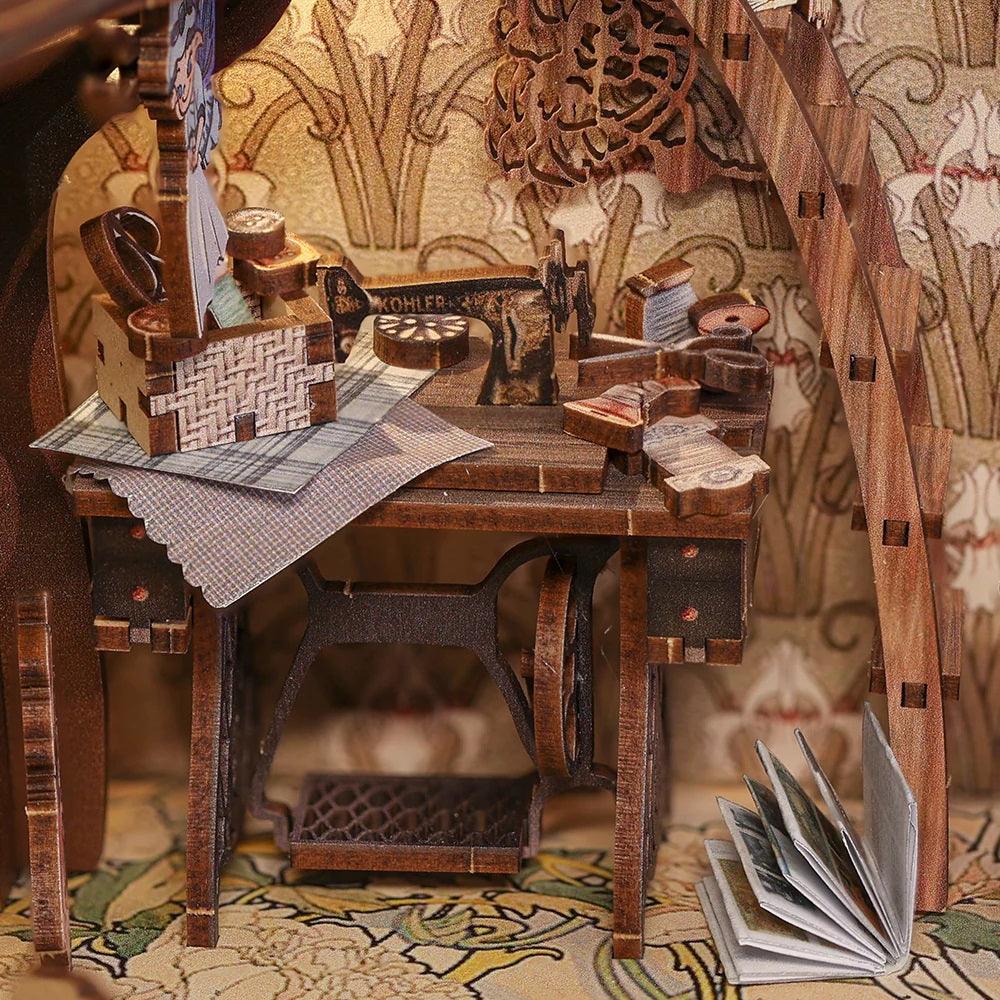 Elves Paradise Book Nook DIY Book Nook Kits The Alchemist Book Nook - Rajbharti Crafts