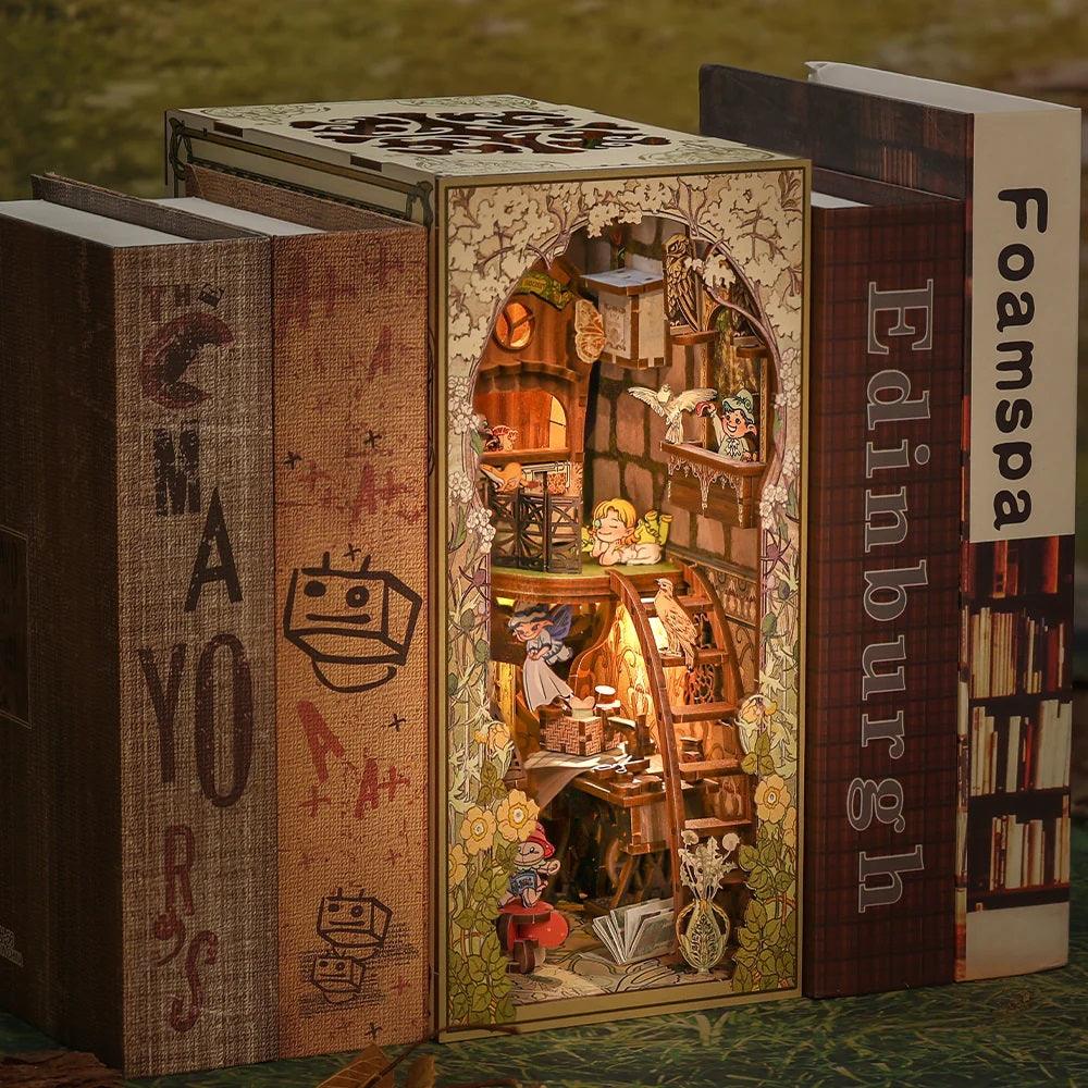Elves Paradise Book Nook DIY Book Nook Kits The Alchemist Book Nook