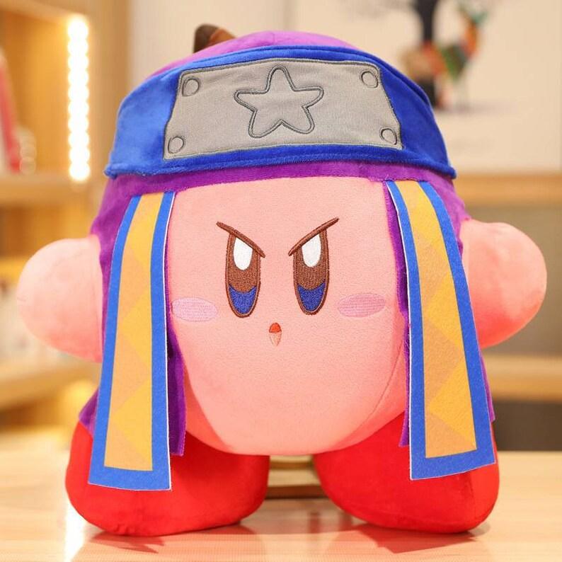 Cute Kirby Plush - Kirby Stuffed Toys - New Star Kirby Chef Plush Toy - Kirby Eye Mask - Kirby Eye Patch -  Kirby Dolls - Kirby Soft Toys
