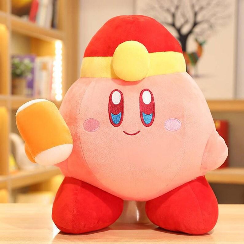 Cute Kirby Plush - Kirby Stuffed Toys - New Star Kirby Chef Plush Toy - Kirby Eye Mask - Kirby Eye Patch -  Kirby Dolls - Kirby Soft Toys