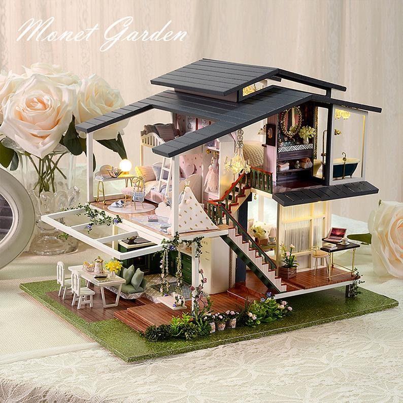 Miniature good DIY Dollhouse 3D Large
