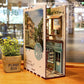 DIY Book Nook - Romantic Island Book Nook - DIY Book Nook Kits - Book Shelf Insert - Book Scenery - Bookcase with Light Model Building Kit - Rajbharti Crafts