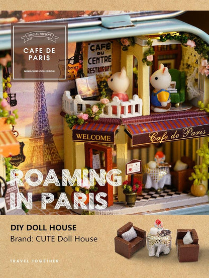 DIY Dollhouse Kit Box Theatre Dollhouse Miniature Box Dollhouse DIY Kit Adult Craft Home Decor Gifts Box Dollhouse - Rajbharti Crafts