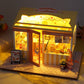 DIY Dollhouse Kit Shop Dollhouse Miniature - Cake Shop - Nail Salon - Fashion Shop - Beauty Studio - Ice Cream - Dessert Shop Miniature Kit