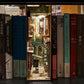 DIY Book Nook - Romantic Island Book Nook - DIY Book Nook Kits - Book Shelf Insert - Book Scenery - Bookcase with Light Model Building Kit