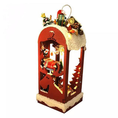 Christmas Gift DIY Dollhouse Kit Christmas Decoration Miniature Gift Best Christmas Gift Birthday Gift - Best Gift Idea for Children - Decor - Rajbharti Crafts