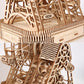 DIY Wooden Puzzle Kit - Ferris Wheel Mechanical Wooden Puzzle Kit With Musical Movement Box - DIY Wooden Puzzle - Wooden Miniature Dollhouse - Rajbharti Crafts