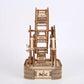 DIY Wooden Puzzle Kit - Ferris Wheel Mechanical Wooden Puzzle Kit With Musical Movement Box - DIY Wooden Puzzle - Wooden Miniature Dollhouse - Rajbharti Crafts