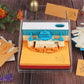 Chinese Imperial Palace Miniature 3D Note Pad - Creative Memo Pad - 3D Omoshiroi Block - DIY Paper Craft - Stationery Toys With LED - Gifts