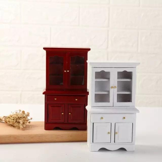 1:12 Scale - Dollhouse Furniture Miniature Cupboard - Mini Cabinet - Miniature Wardrobe - Mini Book Shelf - Dollhouse Furniture - Rajbharti Crafts