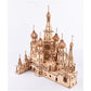 DIY Wooden Doll House Kit - Saint Basil's Cathedral - Castle Style Dollhouse Miniature - Laser Cut Wooden 3D Puzzle Dollhouse Kit - Castle