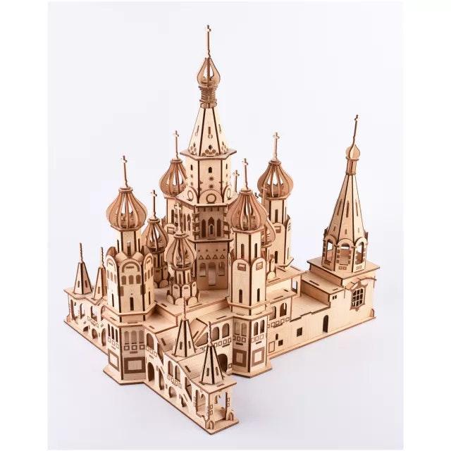 DIY Wooden Doll House Kit - Saint Basil's Cathedral - Castle Style Dollhouse Miniature - Laser Cut Wooden 3D Puzzle Dollhouse Kit - Castle - Rajbharti Crafts