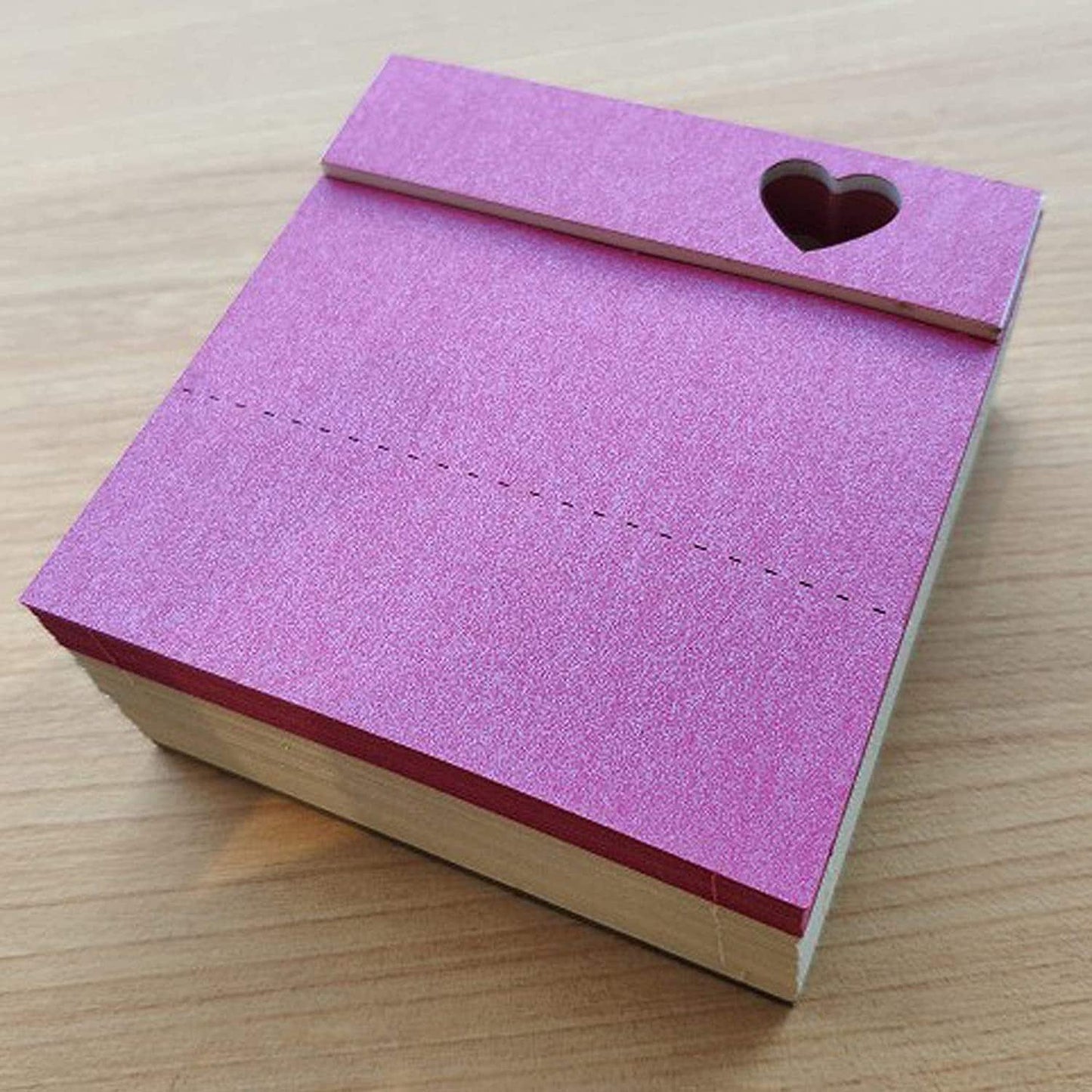 Proposal Ring 3D Note Pad - Creative Memo Pad - Omoshiroi Block - Romantic Gift - Engagement Ring - Gift For Love - Stationery Toys With LED