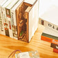 DIY Wizard Alley Book Nook - Japanese Book Nook - Book Shelf Insert - Book Scenery - Diorama -  Bookcase Bookend with LED Model Building Kit