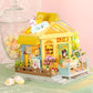 DIY Dollhouse Kit - Lemon Dreamlike - Juice Shop Dollhouse Miniature - Adult Craft - Best Gift - DIY Craft Kit