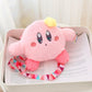 Cute Kirby Bag With Sling - New Star Kirby Crossbody Bag - Girl Purse - Plush Messenger Bag - Kawaii Bags - Sling Bag - Plush Shoulder Bag