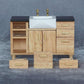 1:12 Scale Miniature Sink - Miniature Wash Basin - Dollhouse Sink - Dollhouse Wash Basin - Mini Sinker - Tiny Kitchen Dolls House