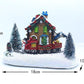 Christmas Village House - Christmas Gift Mini Christmas House With LED - Christmas Snow House - Holiday Gifts - Christmas Village Scene