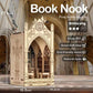 DIY Book Nook - Cathdrale Notre-Dame de Paris - Notre Dame Cathedral Book Nooks - Book Shelf Insert - Book Scenery- DIY Church Dioramas Kit - Rajbharti Crafts