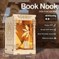 DIY Book Nook - Great Pyramid Of Giza Book Nooks - Egyptian Pyramids Book Nooks Shelf Insert - Book Scenery - Bookcase -  DIY Dioramas Kit