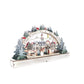 Christmas Village House - Christmas Gifts Christmas Decorations With LED - Wooden Christmas House - Holiday Gifts - Christmas Village Scene