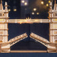 DIY 3D Wooden Puzzle - Big Ben London - Tower Bridge London Miniature Wooden Puzzles - London Bridge & Tower With LED - Wooden Building Kit