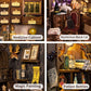 Magic Pharmacist Book Nook DIY Book Nook Kits The Alchemist Book Nook Apothecary Book Nook - Rajbharti Crafts