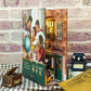 Old Memories Book Nook - DIY Book Nook Kits Book Doll House Book Shelf Insert Book Scenery Bookends Bookcase with Light Model Building Kit