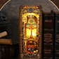 The Cathedral Book Nook - DIY Book Nook Kits Church Book Shelf Insert Book Scenery Bookends Bookcase with Light Model Building Kit